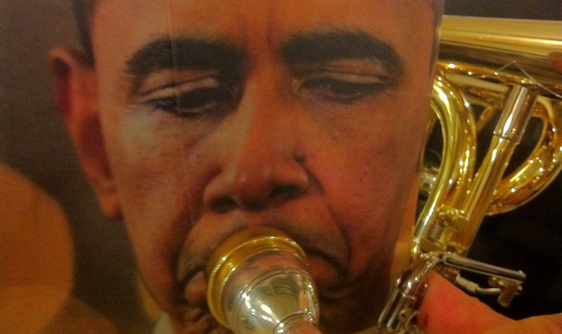 The President and the&nbsp;trombone