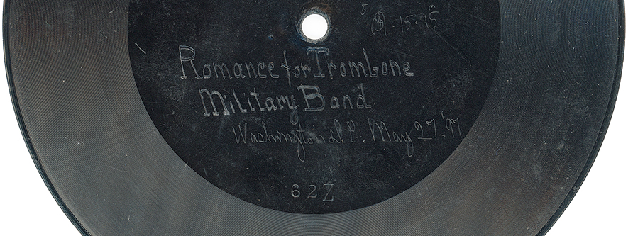 Berliner 62Z – an early trombone record from 1897