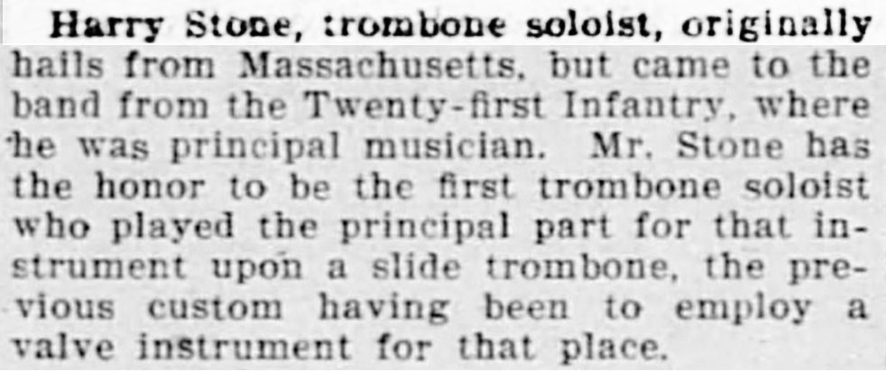 Harry_Stone_slide_trombone_Marine_Band_1899