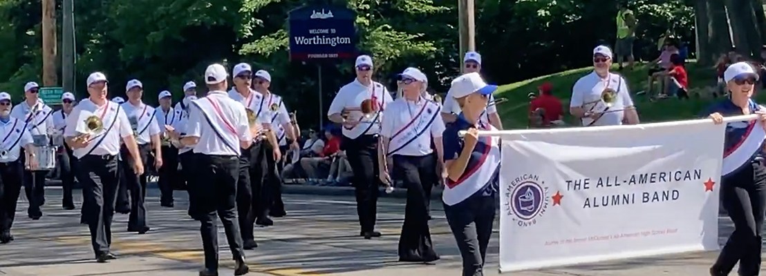 Making music with friends—The All-American Alumni&nbsp;Band